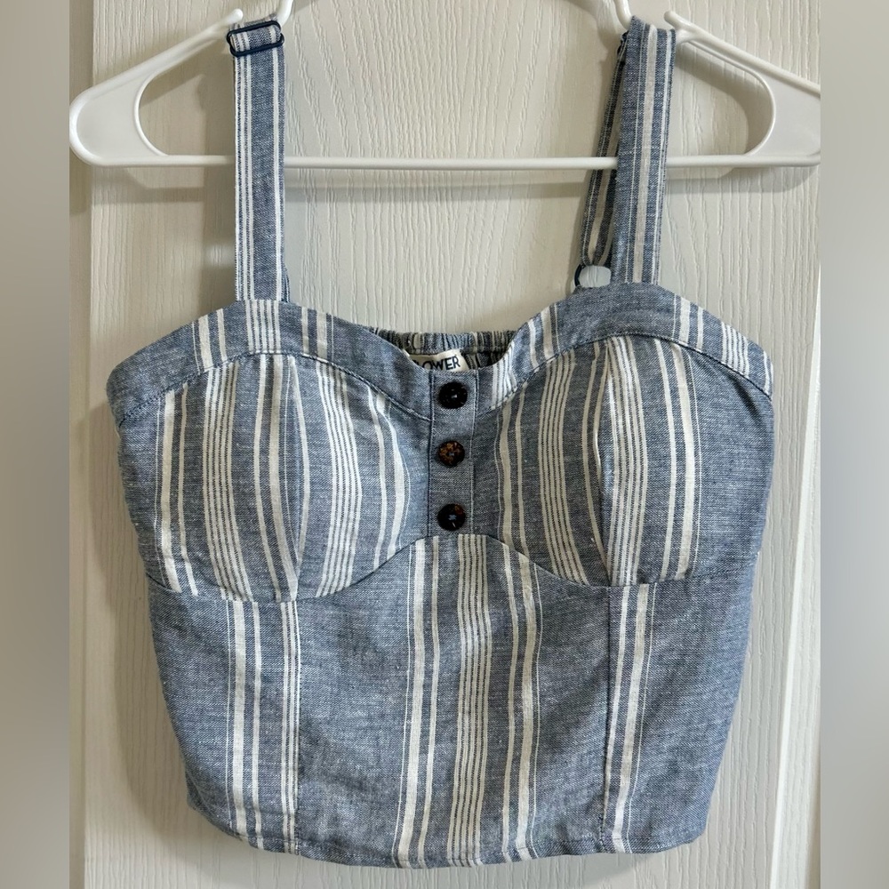 Wallflower crop top
